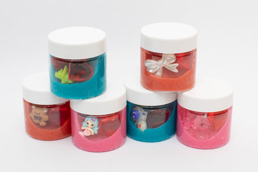 Custom Tiny Party Favor Jars - Natural Sensory Dough