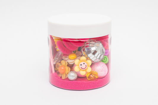 Flower Power Sensory Jar