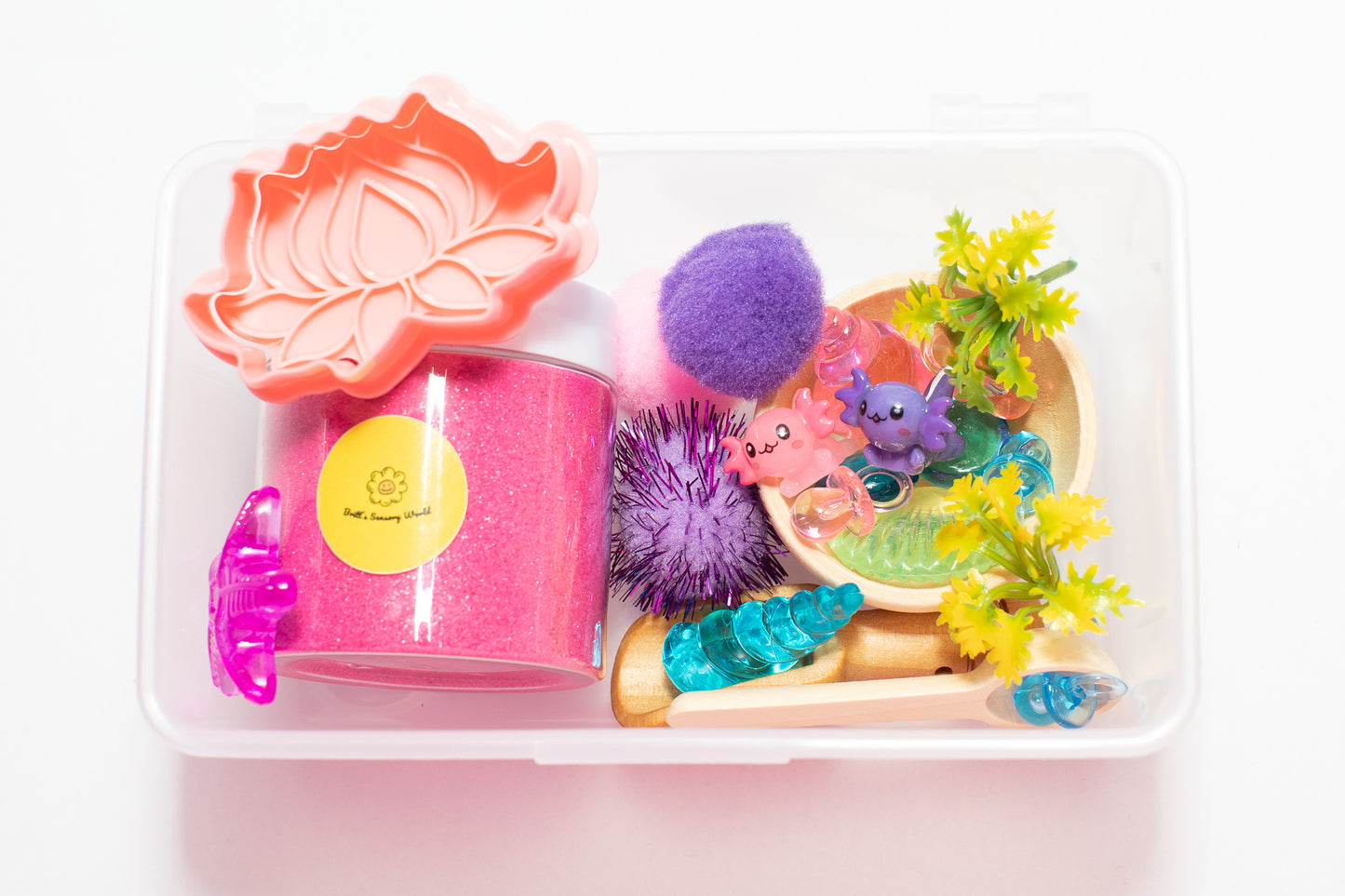 Baby Axolotl Sensory Play Pack