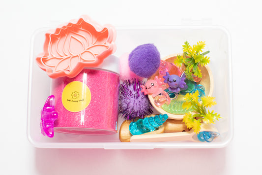 Baby Axolotl Sensory Play Pack