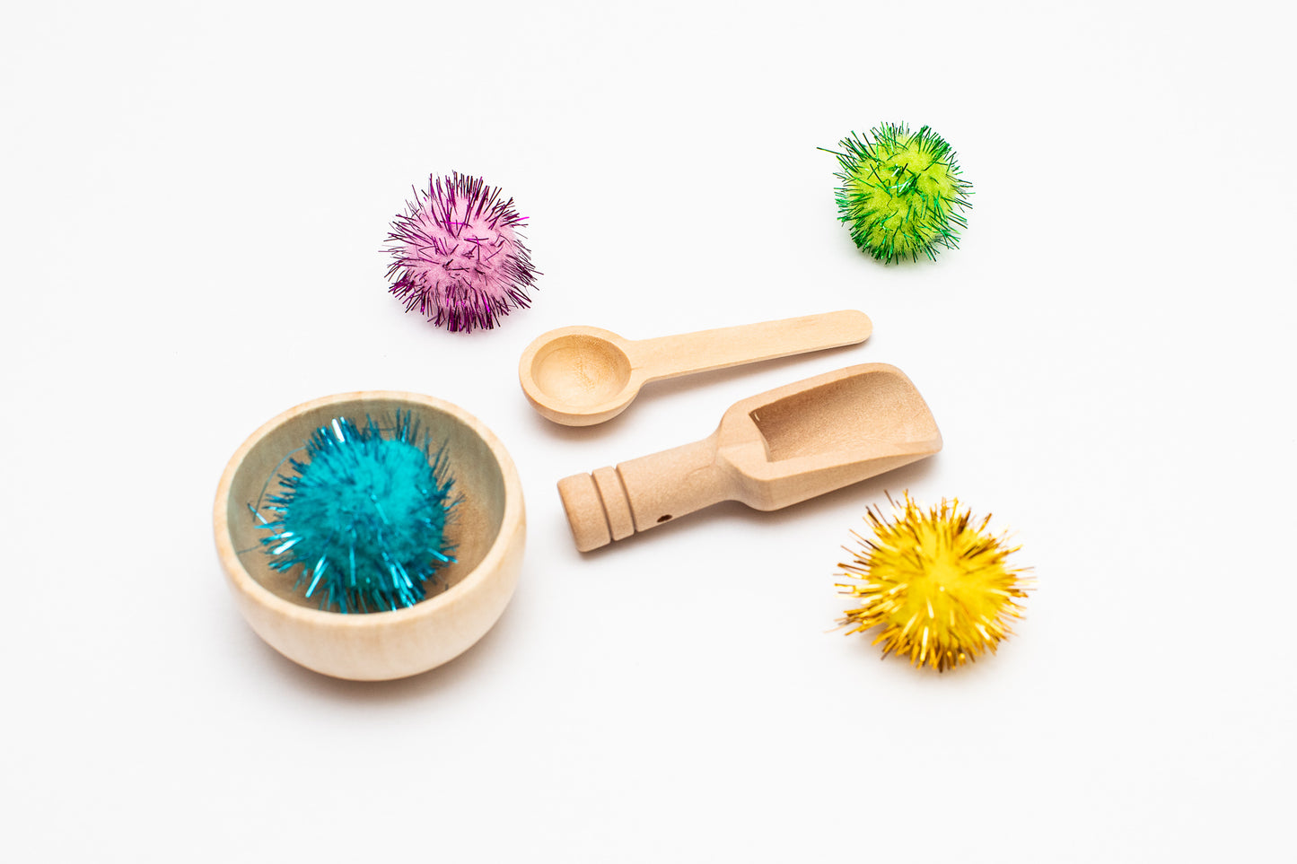 Wooden Scooper Tool Tote