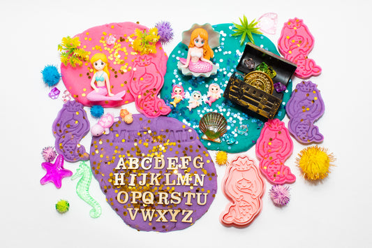 Mermaid Sensory Dough Kit
