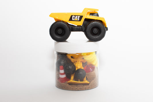 Construction Site Sensory Jar