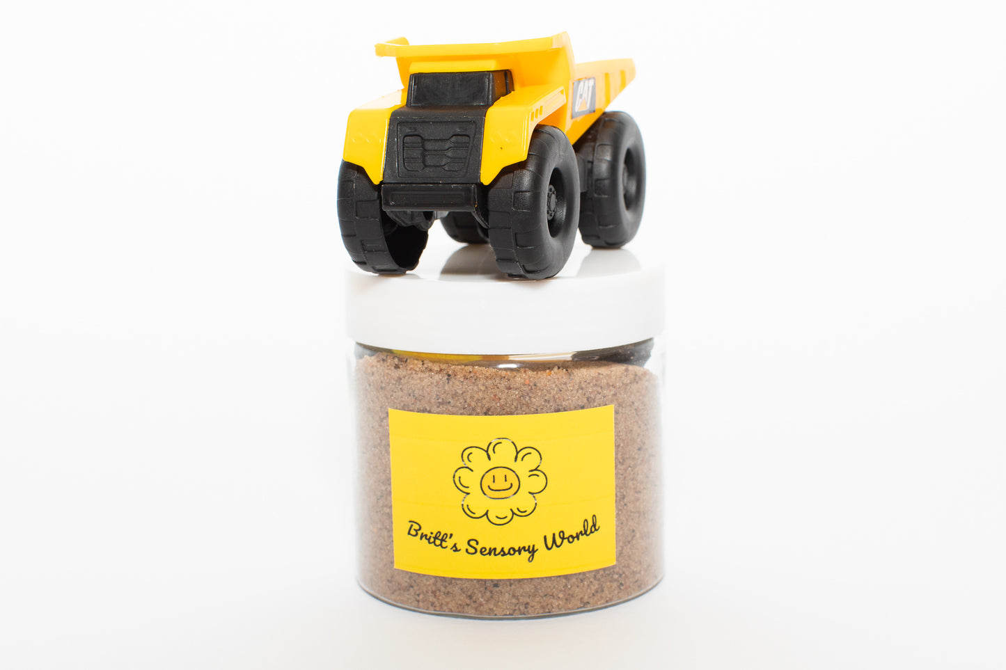 Construction Site Sensory Jar