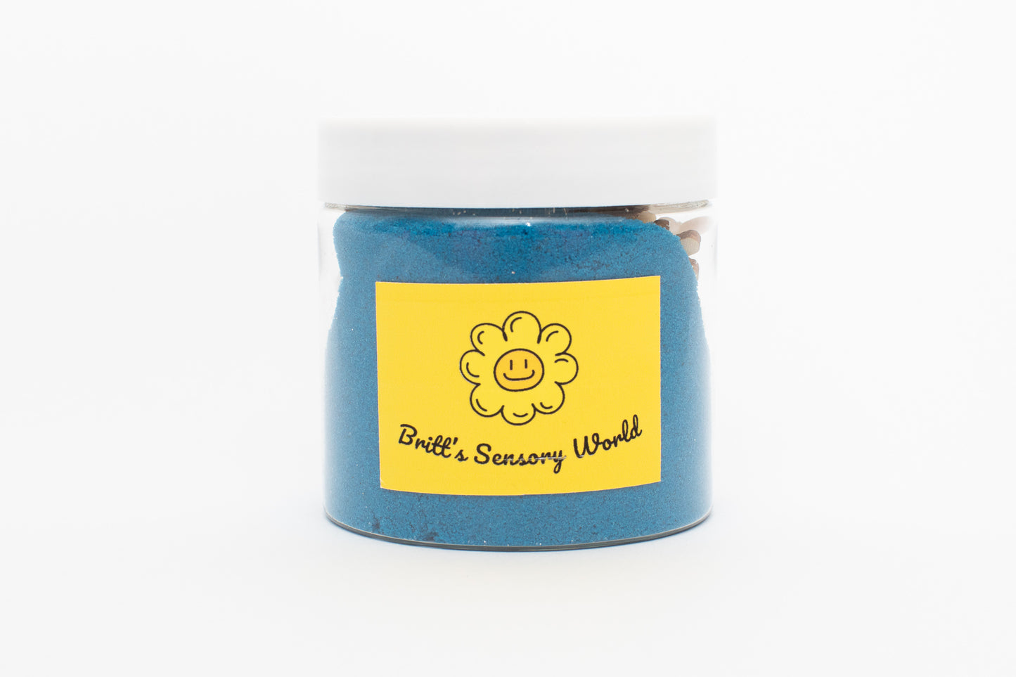 Custom Mini Party Favor Jars - Kinetic Sand