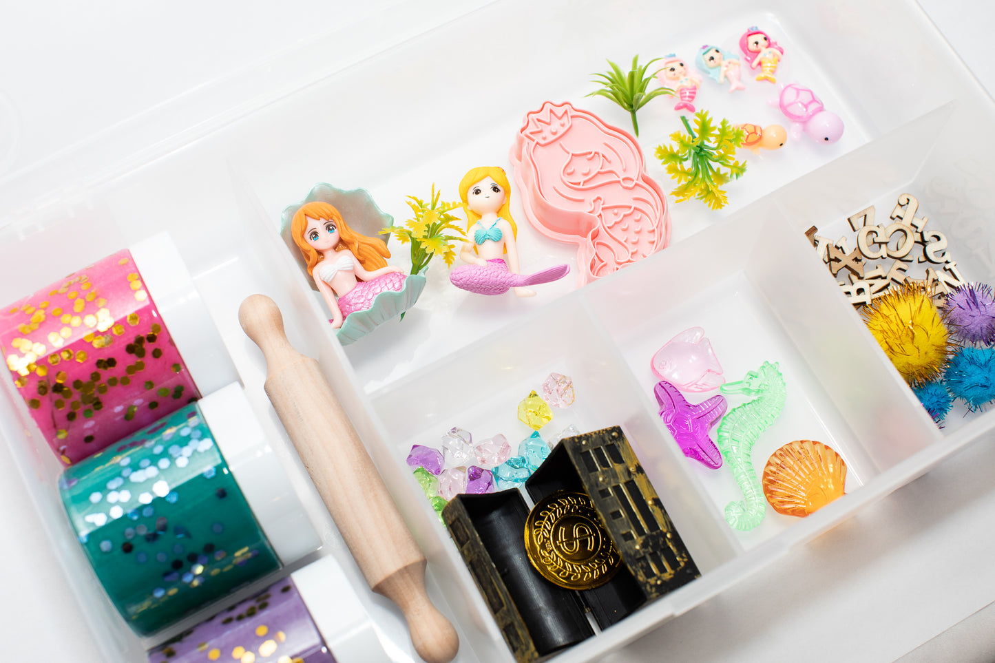 Mermaid Sensory Dough Kit
